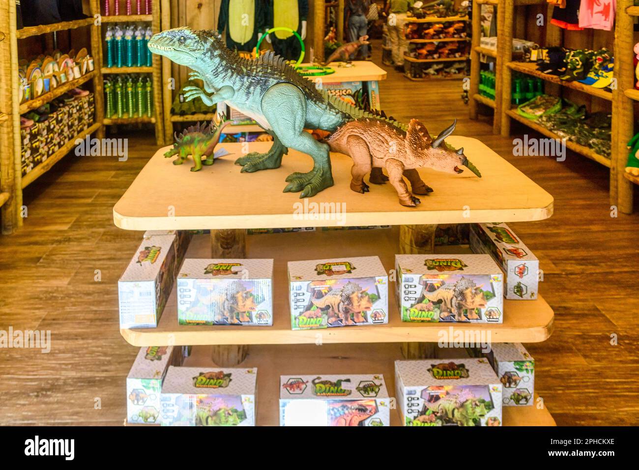 Terra dos Dinos, Miguel Pereira city, Rio de Janeiro, Brazil Stock ...