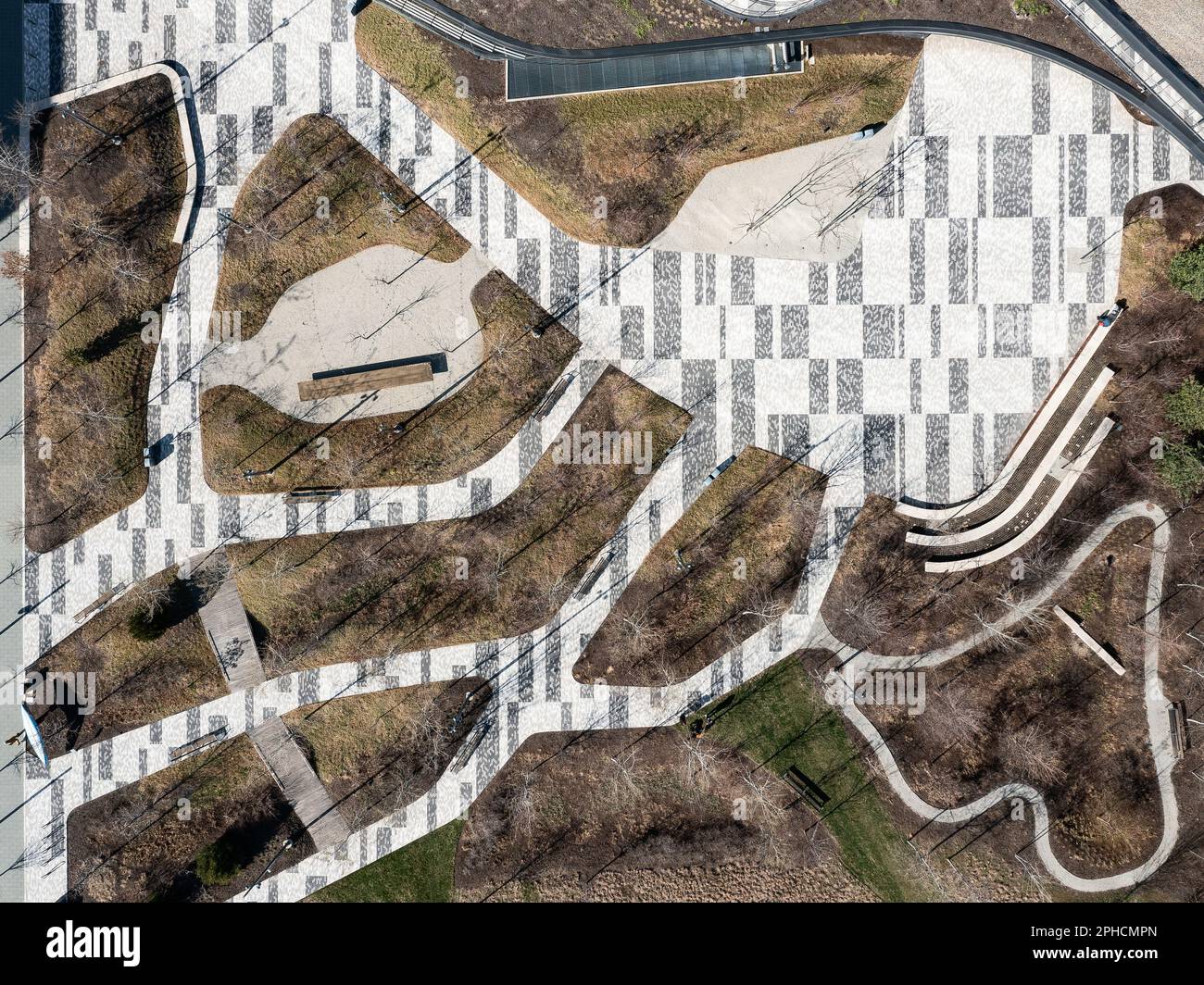 Landscape of Cummins Indy Distribution Center Stock Photo - Alamy