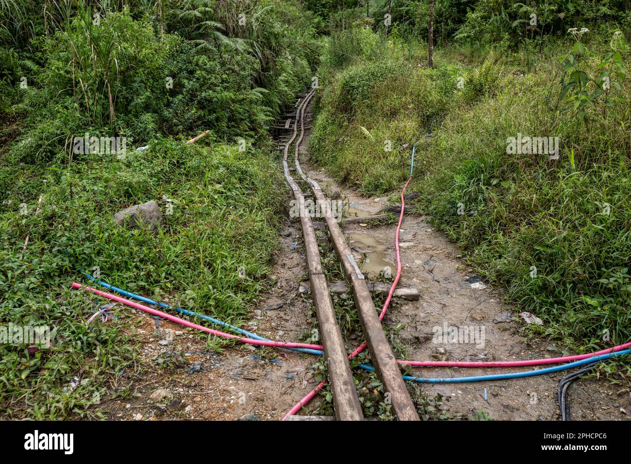 Illegal gold extraction in Java, Indonesia, Asia Stock Photo Alamy