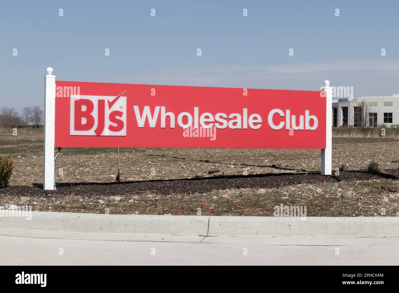 Noblesville Circa March 2025: BJ's Wholesale Club store. BJ's Noblesville Circa March 2025: BJ's Wholesale Club store. BJ's
