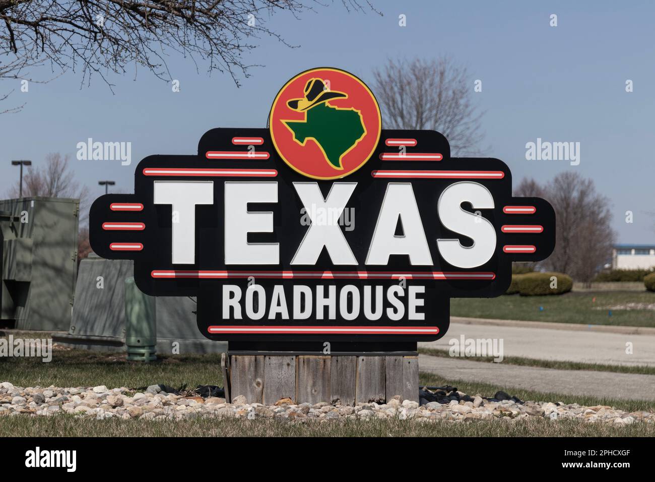 Fishers Circa March 2023 Texas Roadhouse restaurant. Texas Roadhouse