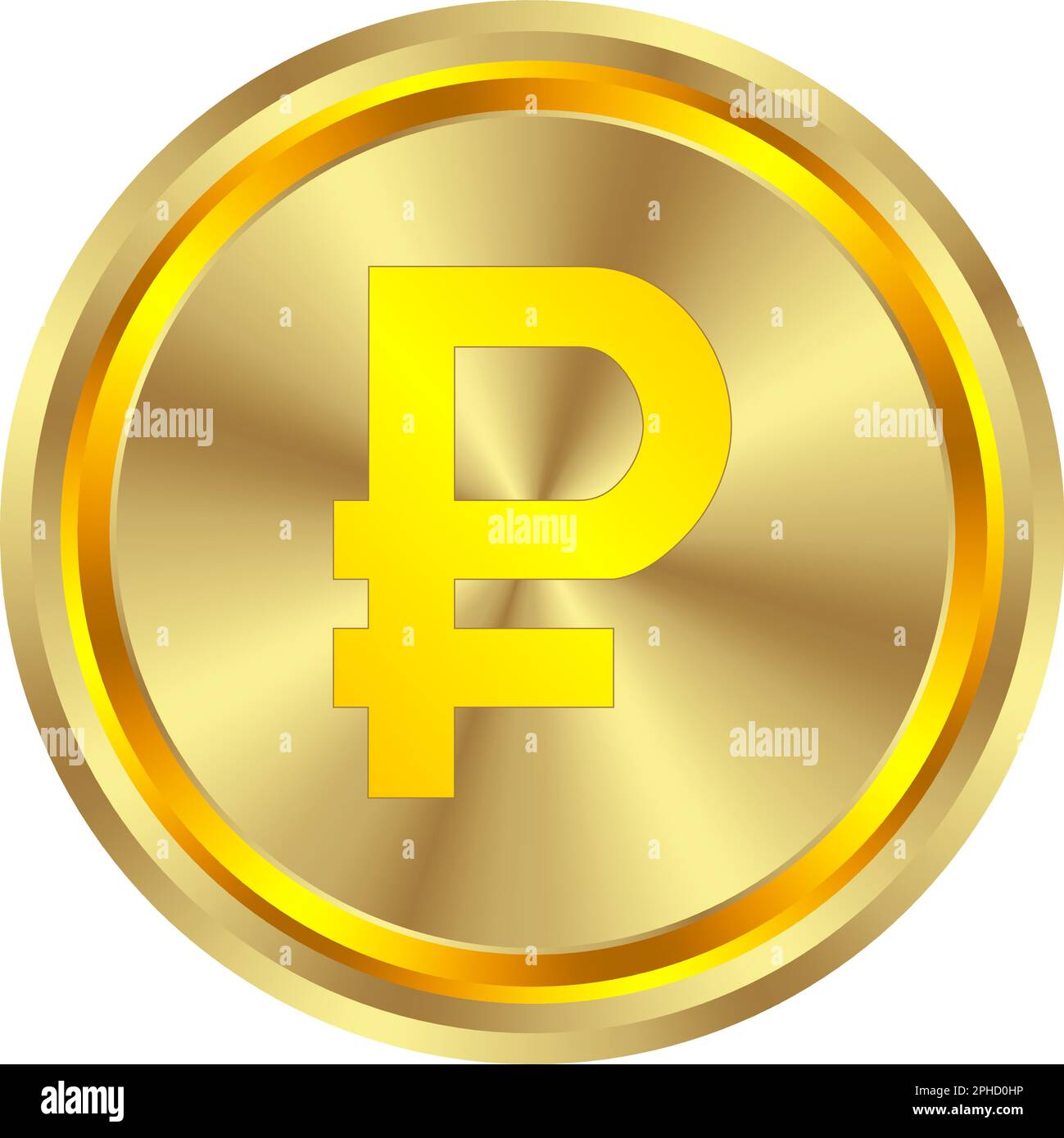 gold coin currency, realistic and luxurious gold coin treasure concept. 3d vector illustration Stock Vector