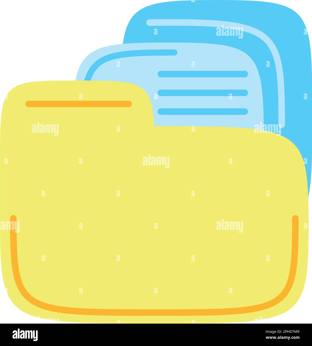 folder mobile app Stock Vector Image & Art - Alamy