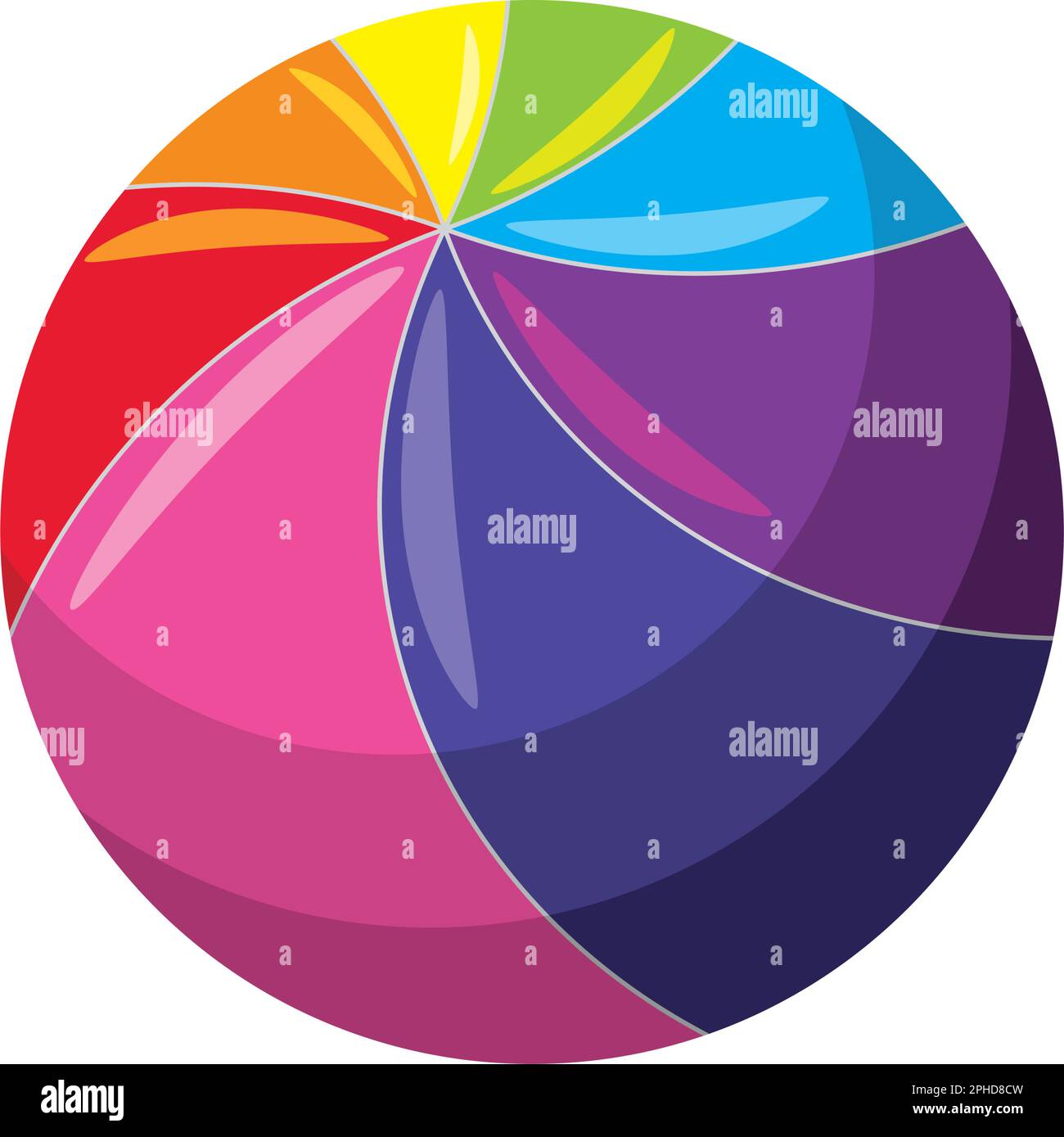 beach ball icon Stock Vector Image & Art Alamy