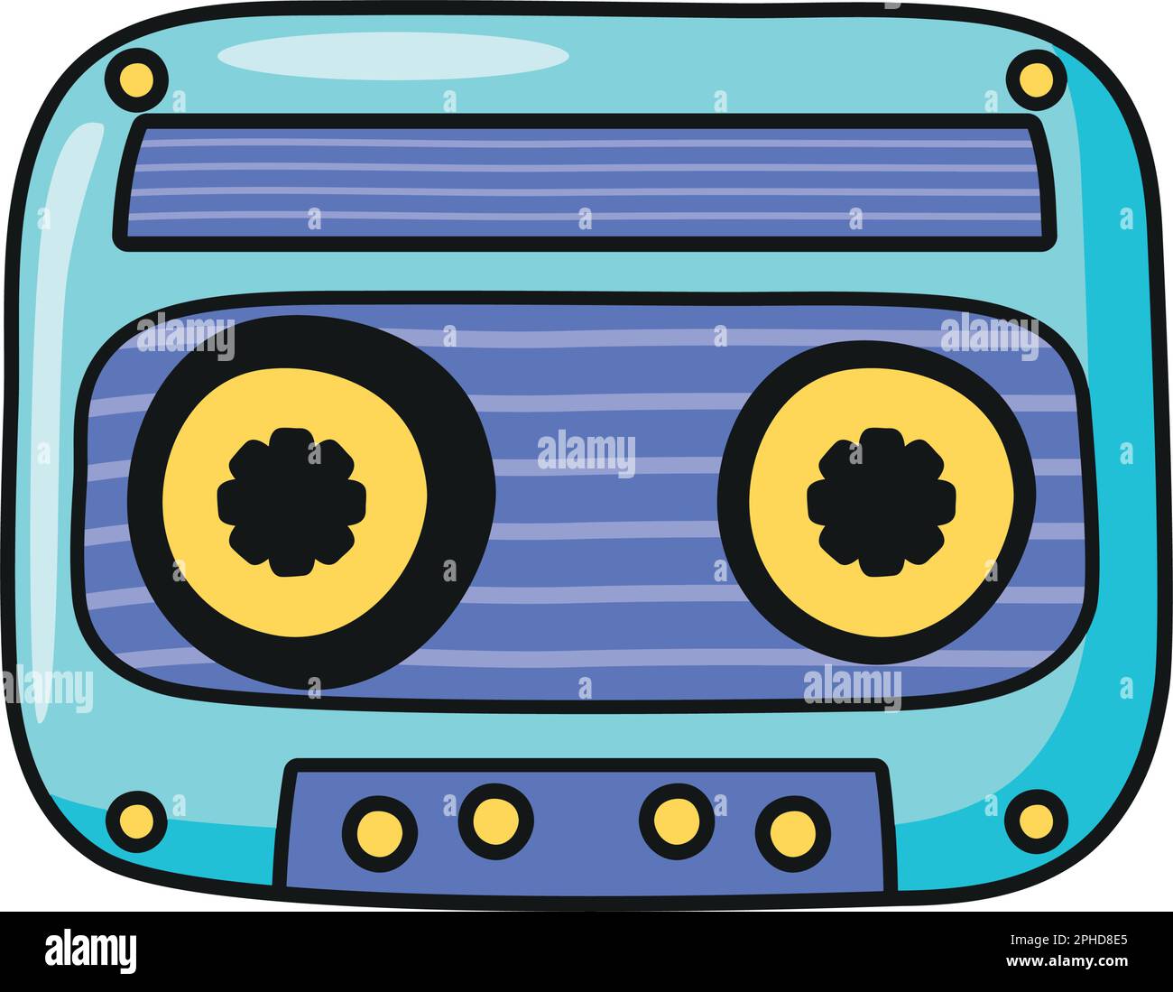 cassette retro and nostalgic Stock Vector Image & Art - Alamy