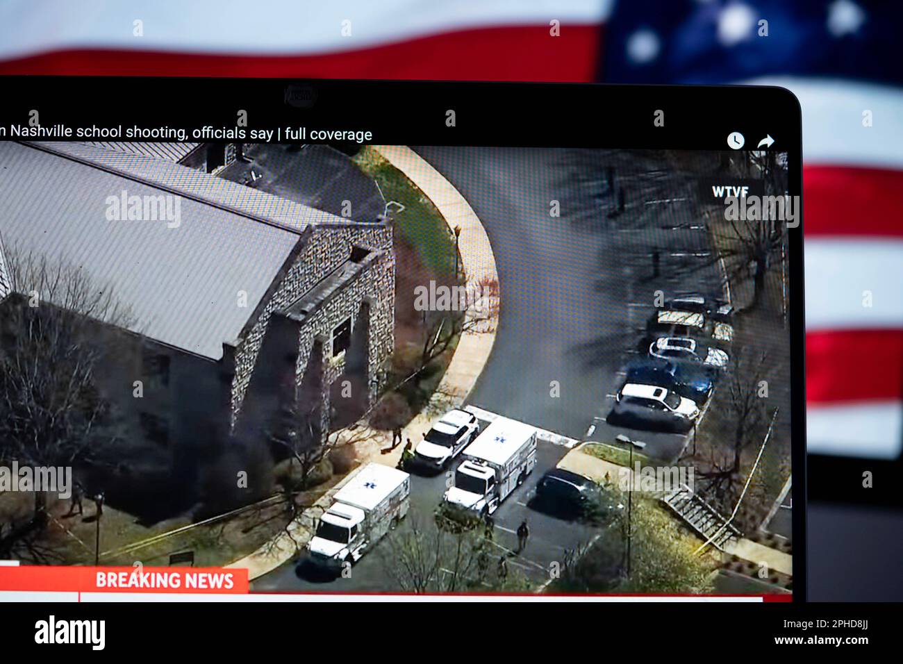 Arlington. 27th Mar, 2023. A screen image captured on March 27, 2023 in