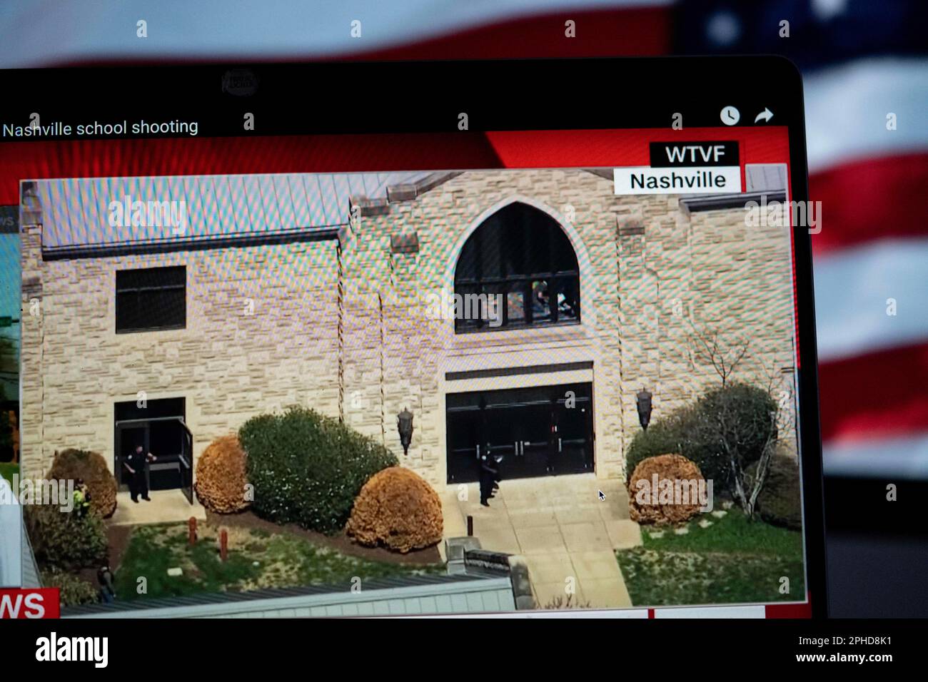 Arlington. 27th Mar, 2023. A screen image captured on March 27, 2023 in