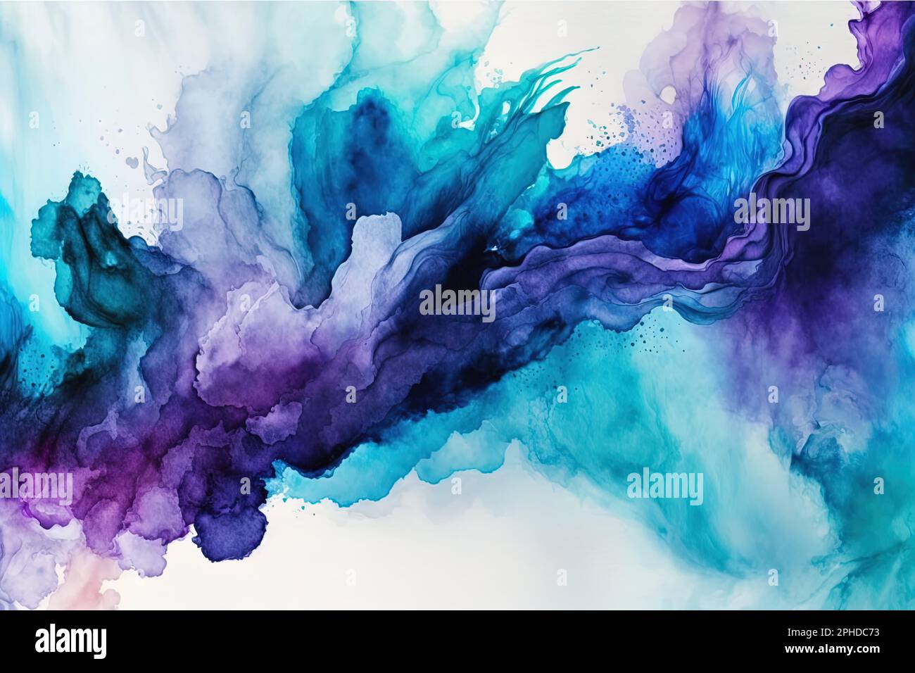 abstract watercolor painting Stock Photo Alamy