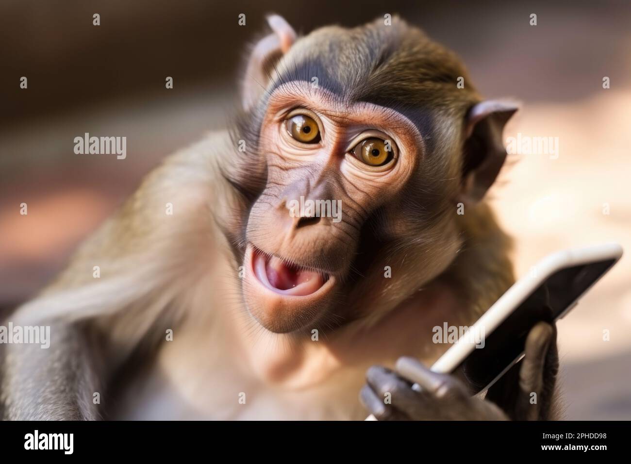 Talking monkey hi-res stock photography and images - Alamy