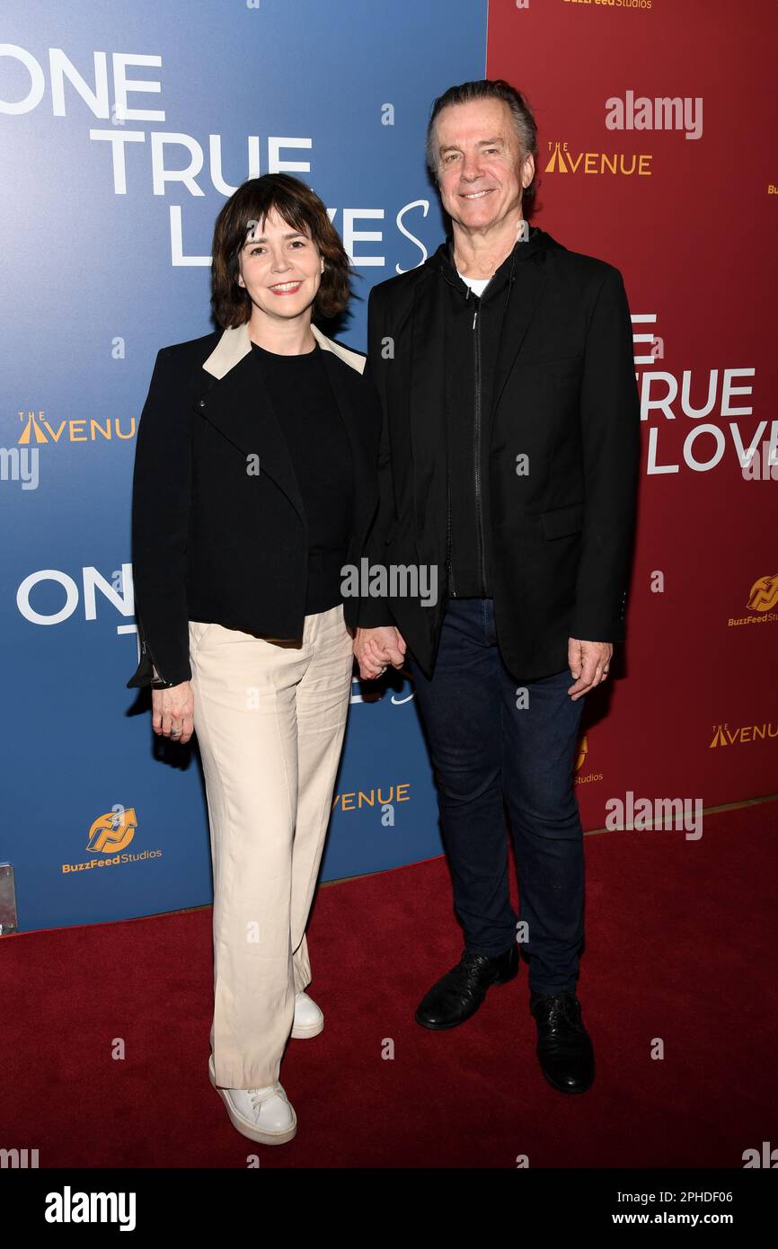 New York, USA. 27th Mar, 2023. Emily Donahoe and Michael O'Keefe attend