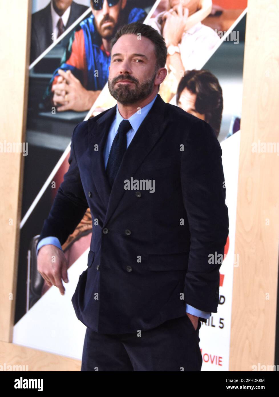 Los Angeles, California, USA 27th March 2023 Director/Actor Ben Affleck attends Amazon Studios' World Premiere of 'AIR' at Regency Village Theatre on March 27, 2023 in Los Angeles, California, USA. Photo by Barry King/Alamy Live News Stock Photo