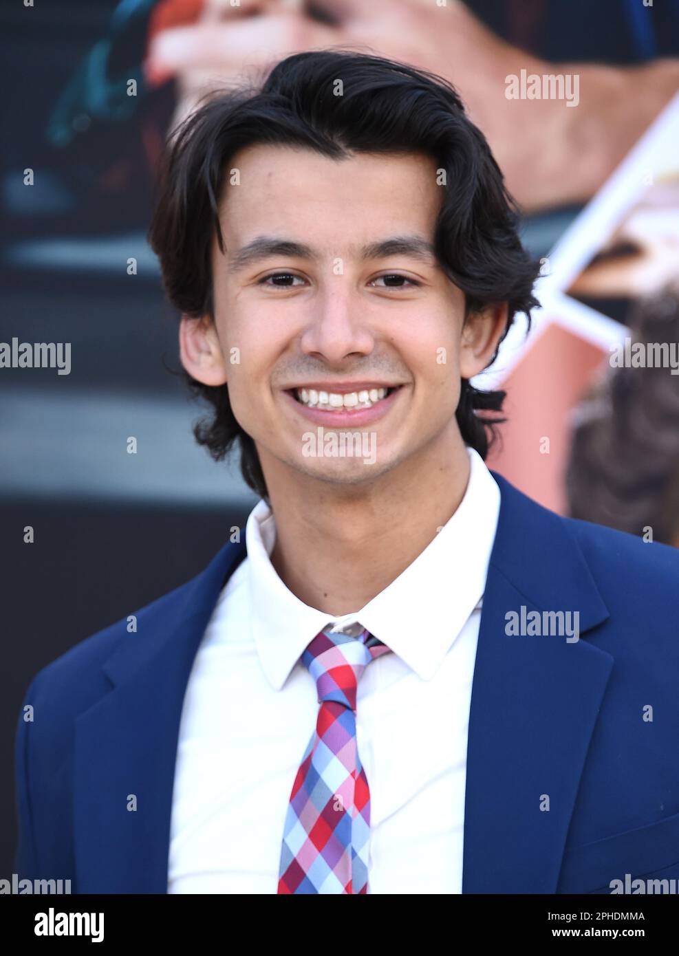 Matt Ramos arriving to Amazon Studios’ premiere of “Air” held at the Regency Village Theatre on