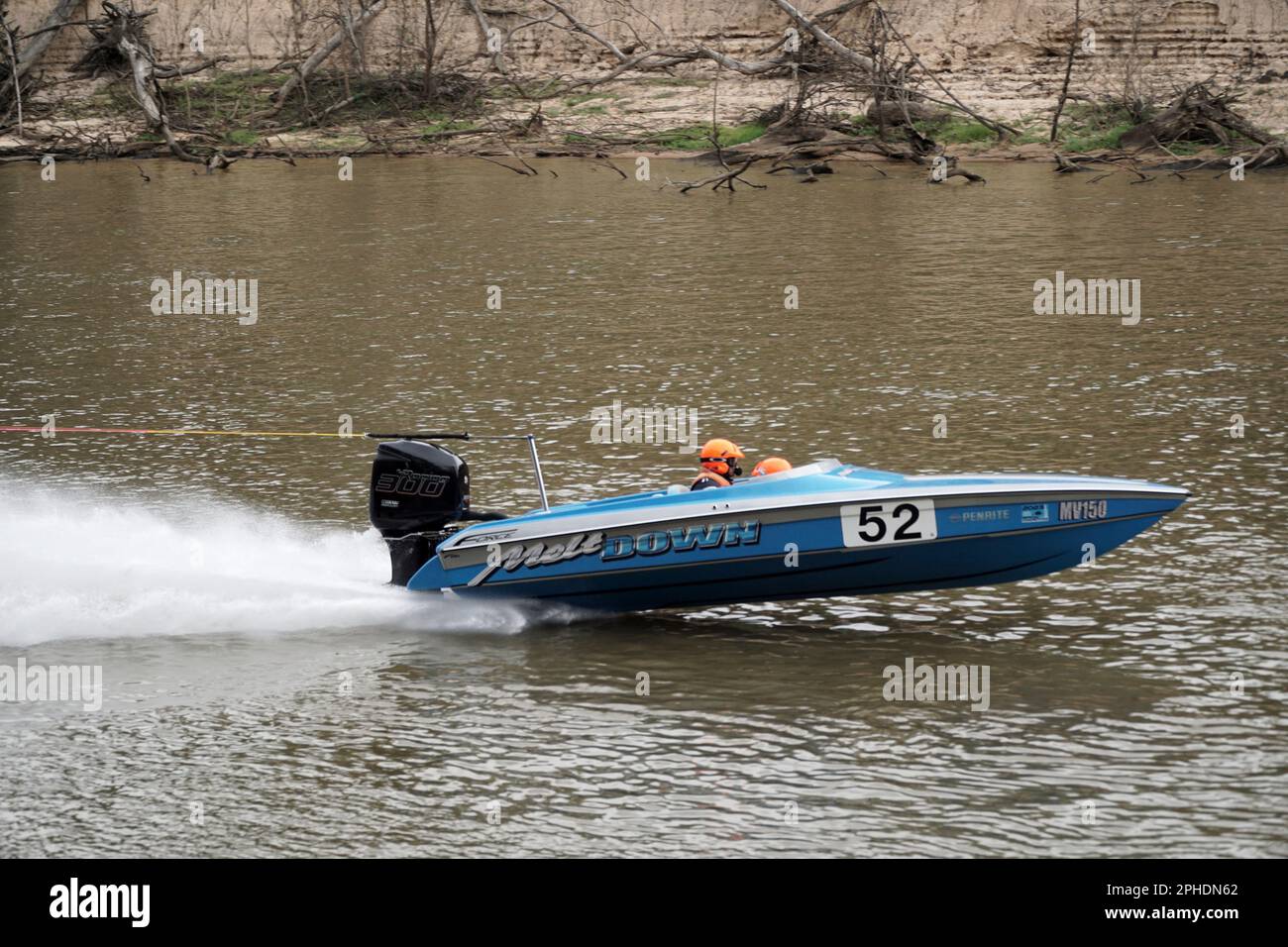 Echuca Victoria Australia, 26 March 2023 Melt Down competing on the