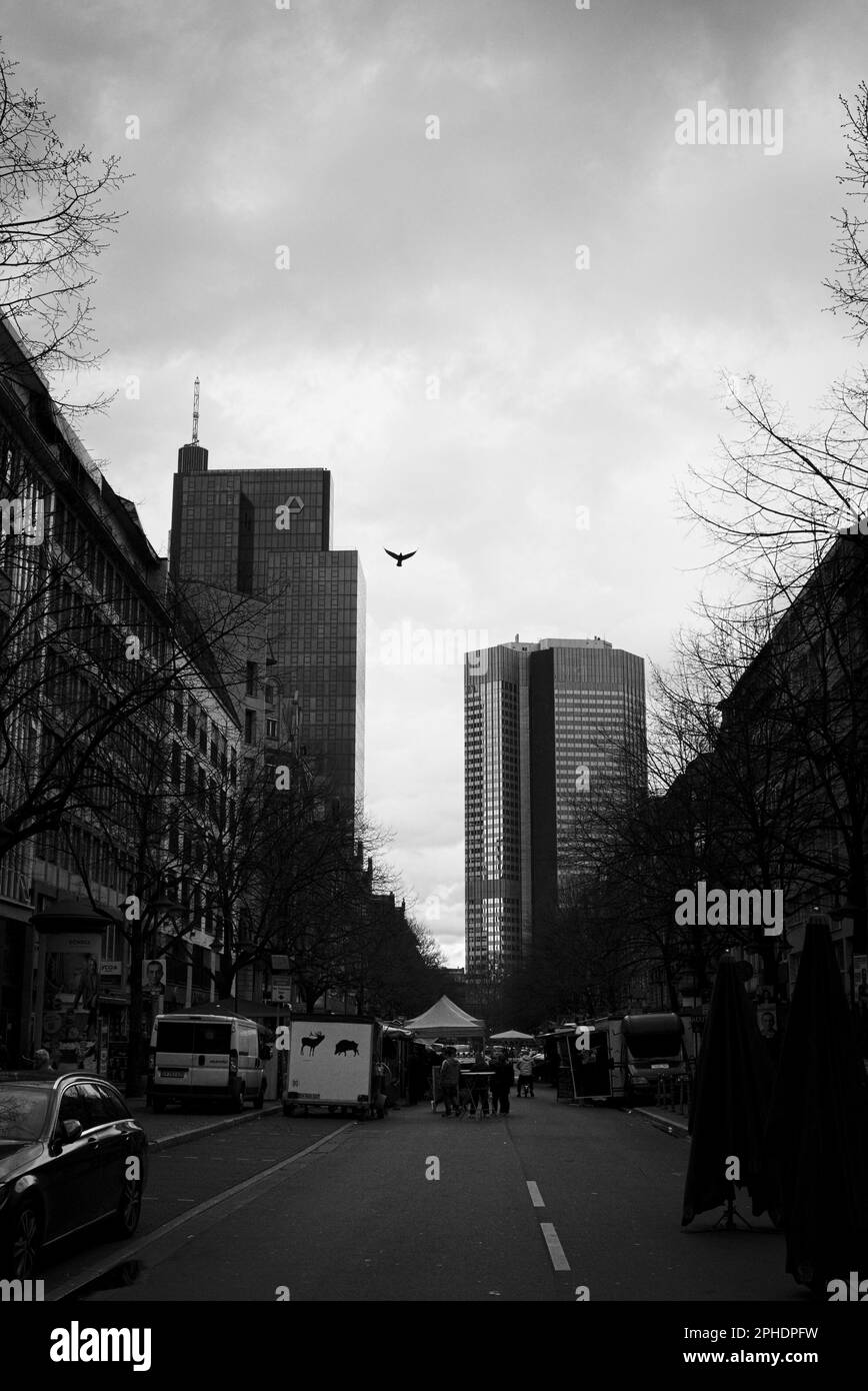 Frankfurt am main Black and White Stock Photos & Images - Alamy