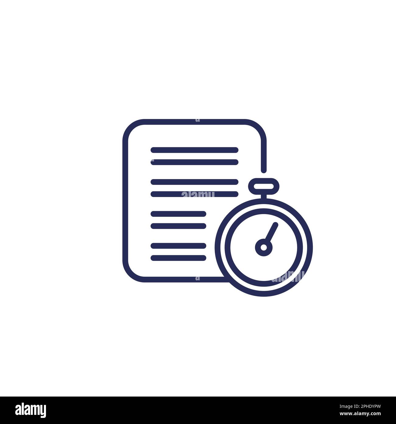 Timesheet Stock Vector Images Alamy