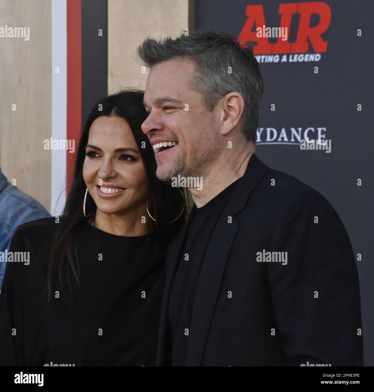 Los Angeles, United States. 27th Mar, 2023. Cast member Matt Damon and