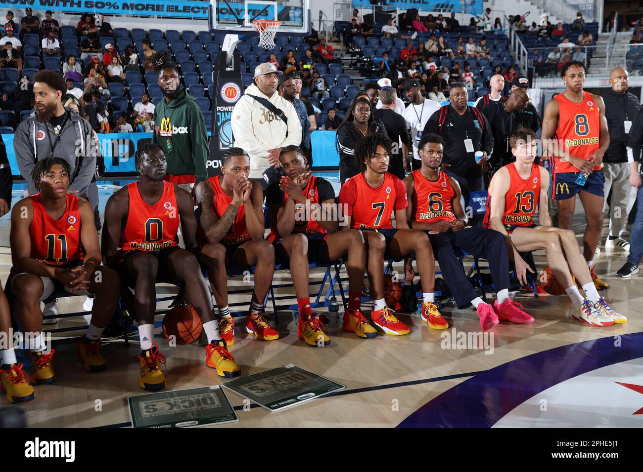 HOUSTON, TX MARCH 27 McDonalds High School All Americans who are