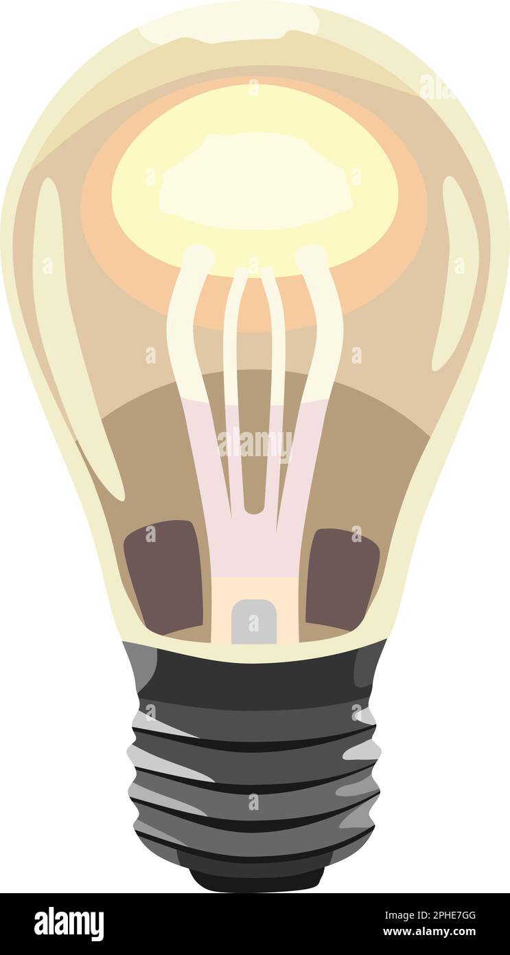 Light Bulb Electric Vector Stock Vector Image & Art Alamy