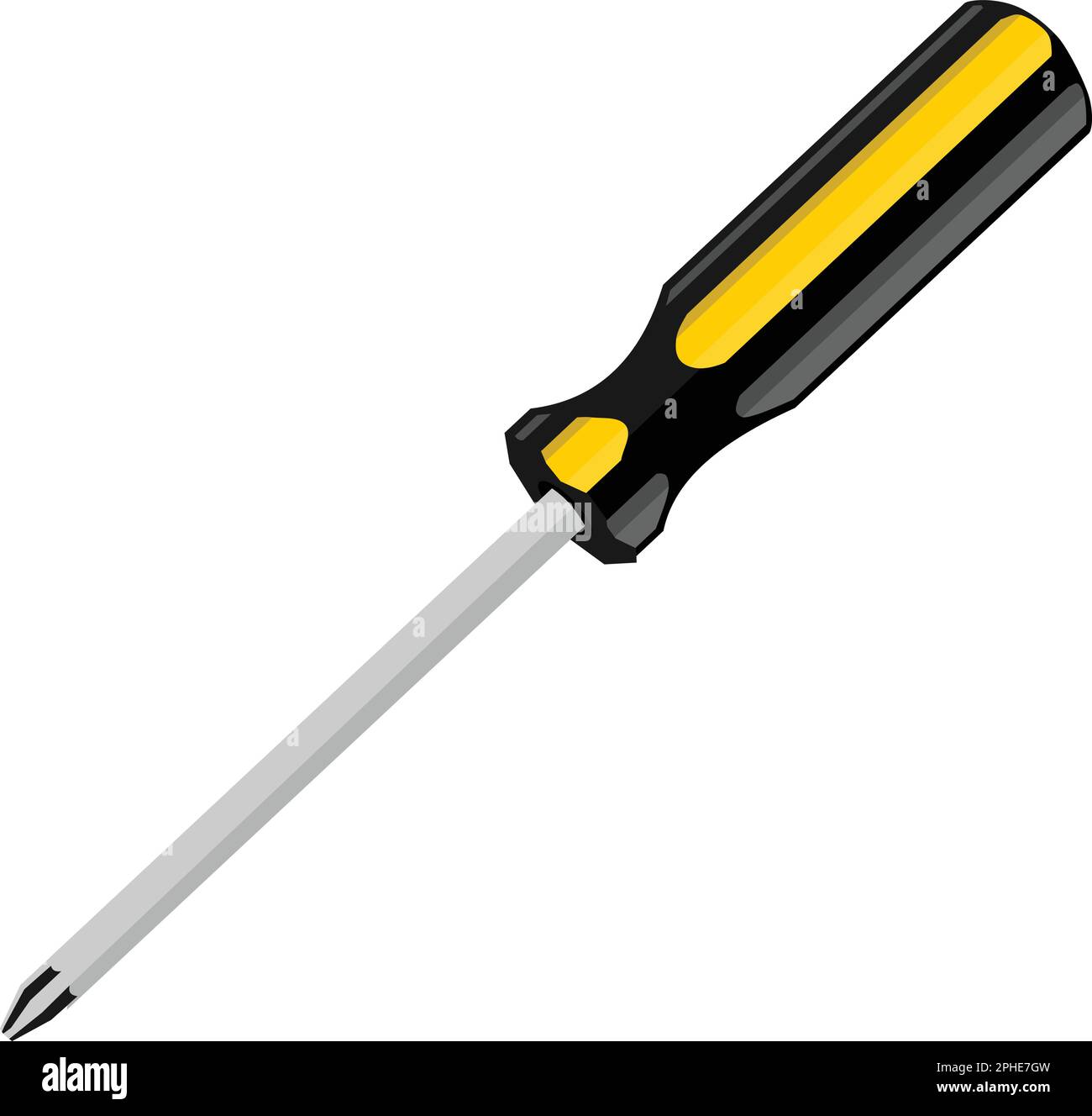 Screwdriver Tool Work Vector Stock Vector Image & Art Alamy