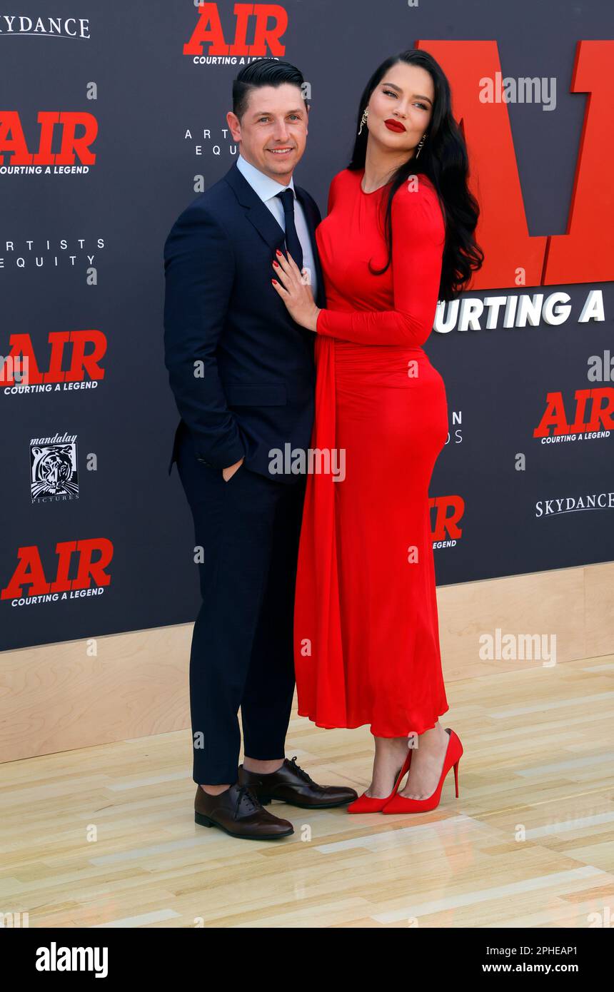 Amazon red dress commercial online