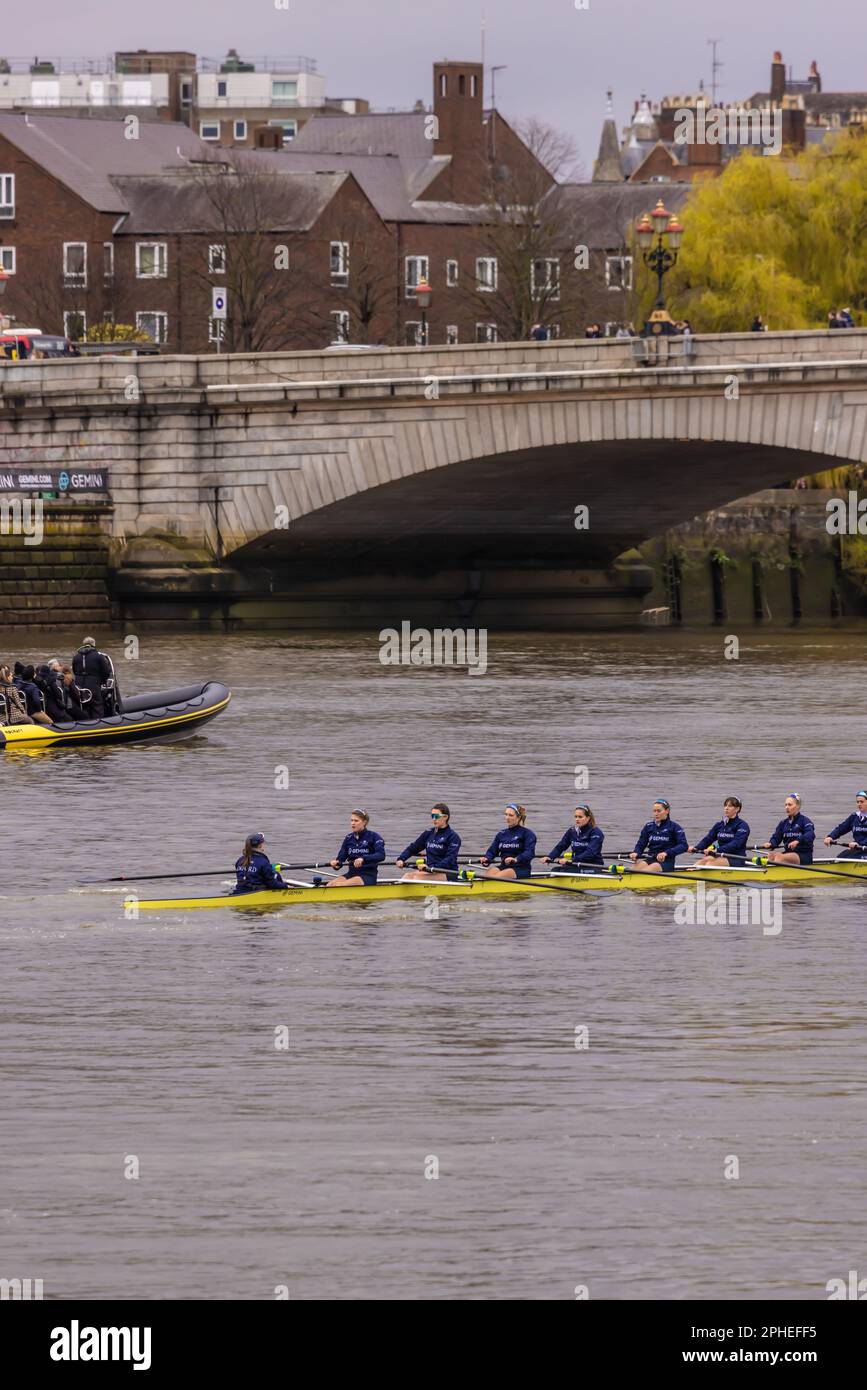 Oxford Cambridge Boat Race 2023 Stock Photo Alamy
