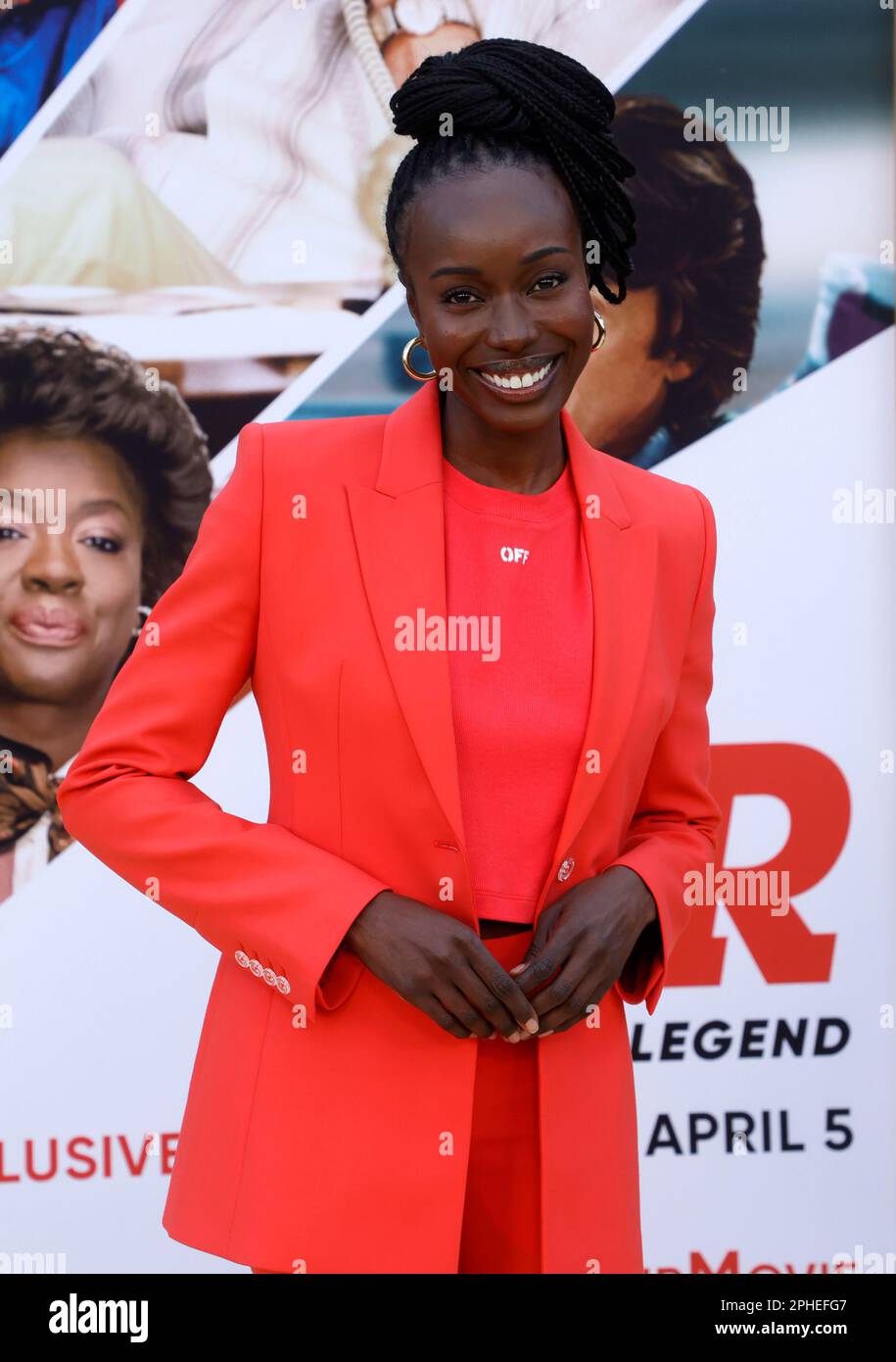 27 March 2023 -Los Angeles, California - Anna Diop. Amazon Studios