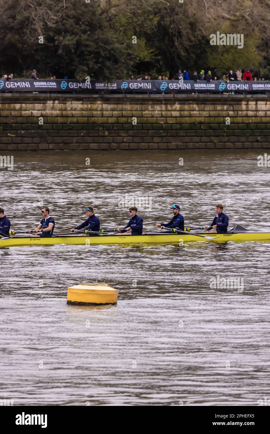 Oxford Cambridge Boat Race 2023 Stock Photo Alamy