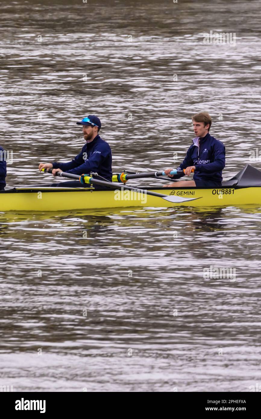 Oxford Cambridge Boat Race 2023 Stock Photo Alamy