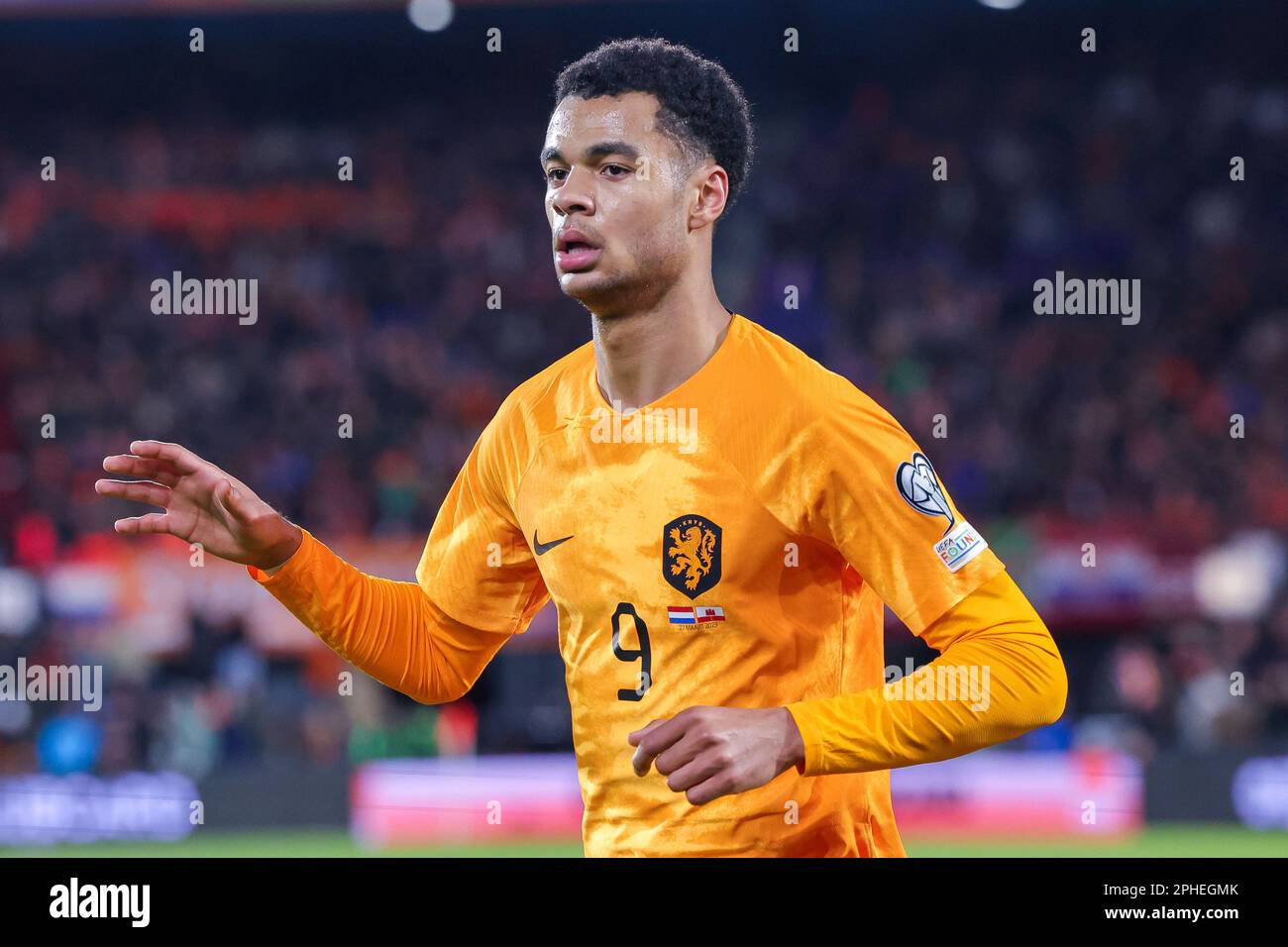 27032023 Sport Nederland v Gibraltar ROTTERDAM, NETHERLANDS MARCH