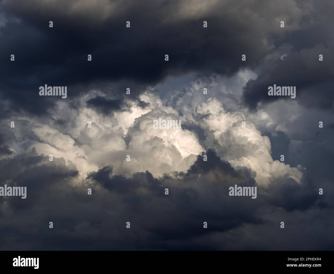 The dark and dramatic background of the storm clouds area Stock Photo ...