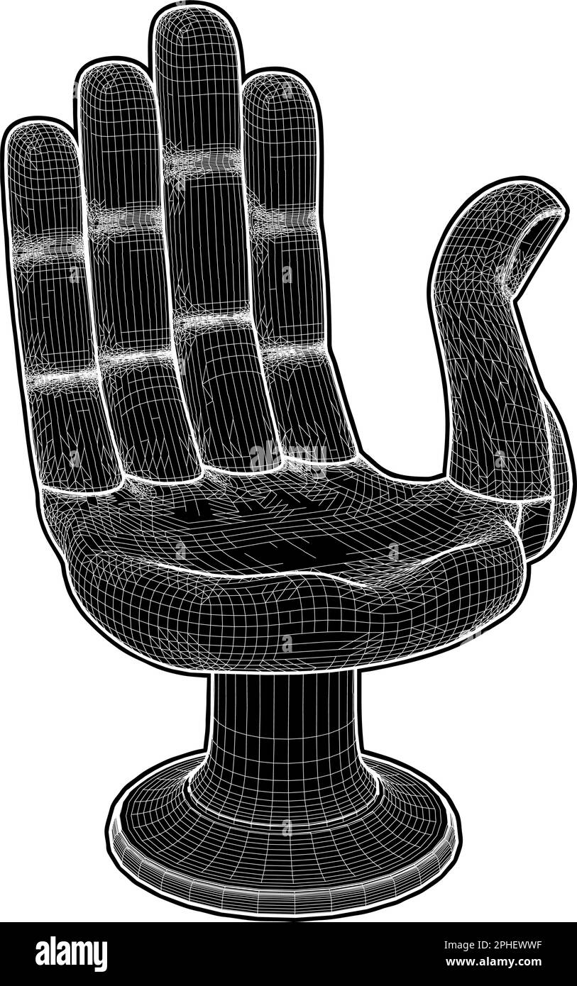 Chair Buddha Hand Vector. Illustration Isolated On White Background. A Vector Illustration Of Buddha Hand Chair Background Stock Vector Image Art Alamy