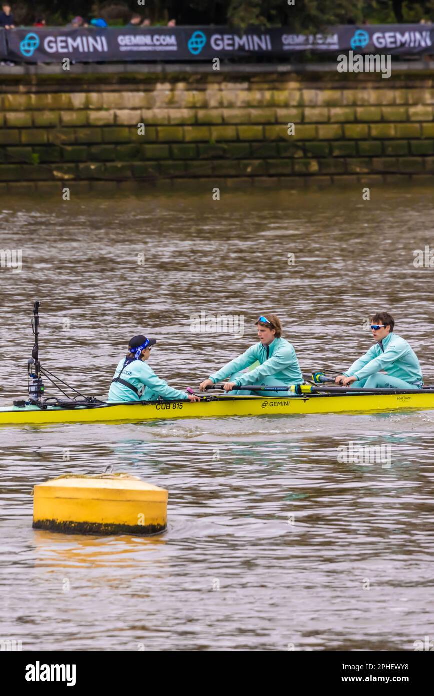 Oxford Cambridge Boat Race 2023 Stock Photo Alamy