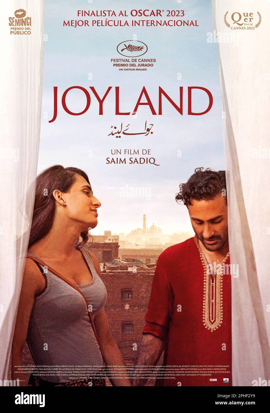 JOYLAND (2022), directed by SAIM SADIQ. Credit: Khoosat Films / Album Stock Photo