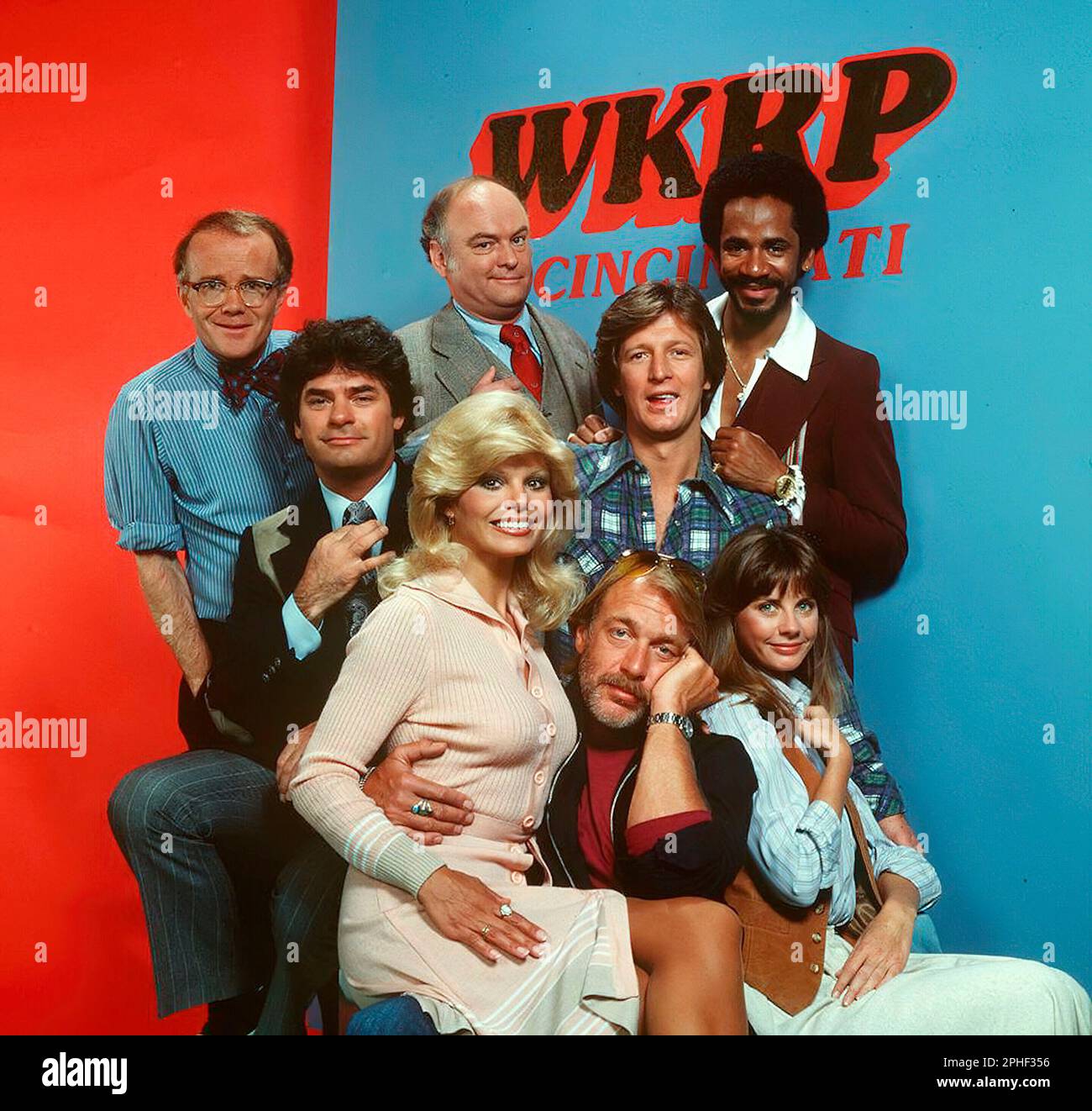 LONI ANDERSON, TIM REID, HOWARD HESSEMAN, GORDON JUMP, GARY SANDY, JAN
