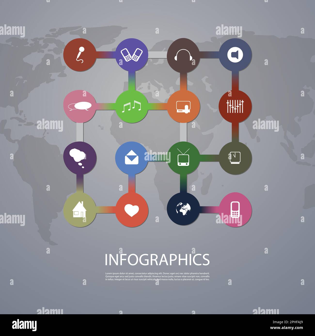 Infographics Cover - Networks Stock Vector Image & Art - Alamy
