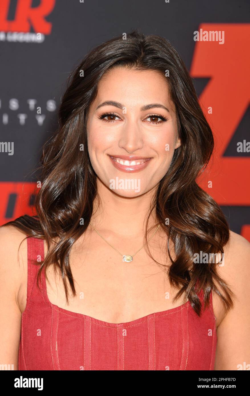 LOS ANGELES, CALIFORNIA MARCH 27 Gabrielle Bourne attends Amazon