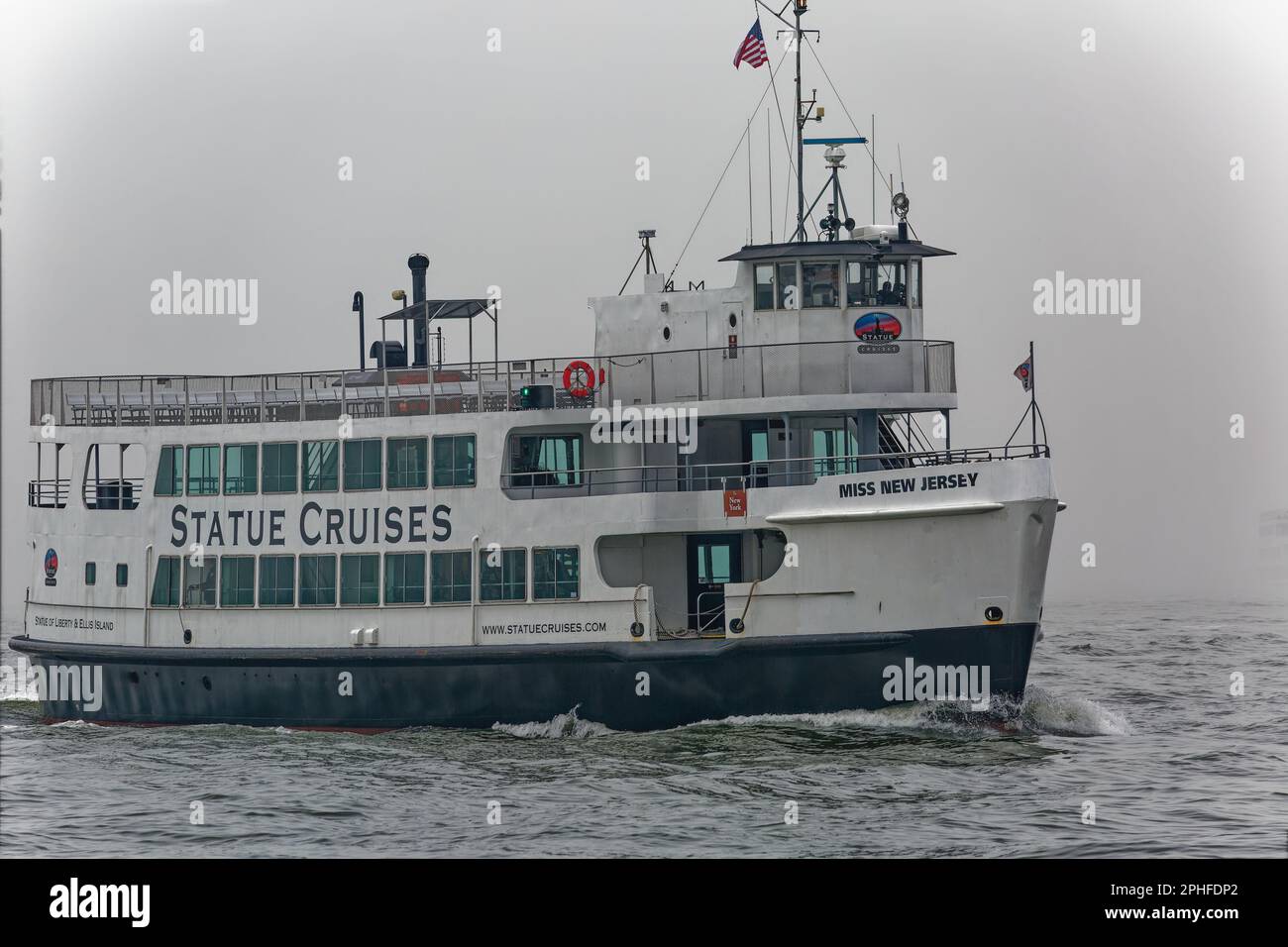 Statue Cruises’ fleet of tour boats ferry tourists from New York’s