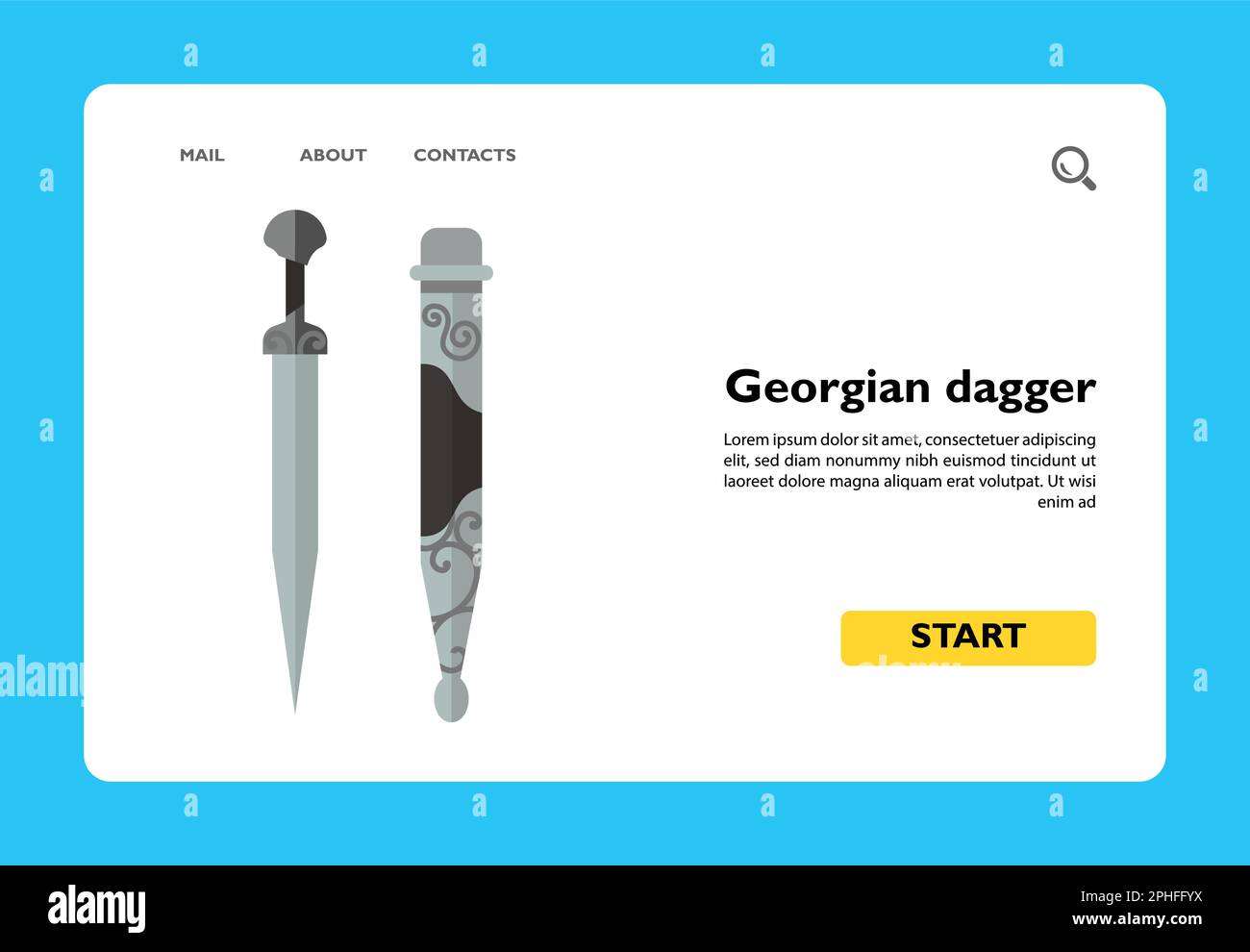 Georgian dagger hi-res stock photography and images - Alamy