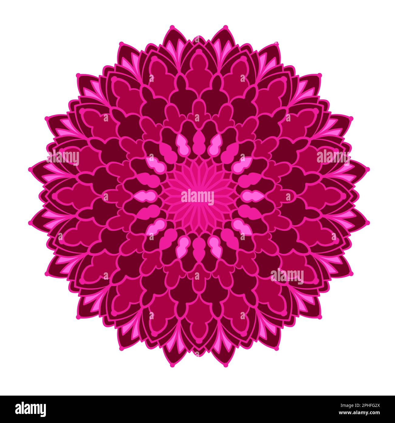 Colorful floral element. Vector illustration for graphic design Stock ...