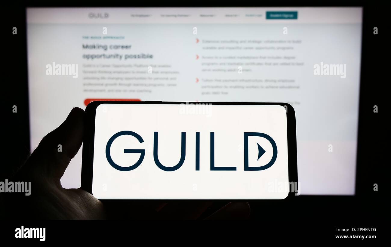 Guild education logo hires stock photography and images Alamy