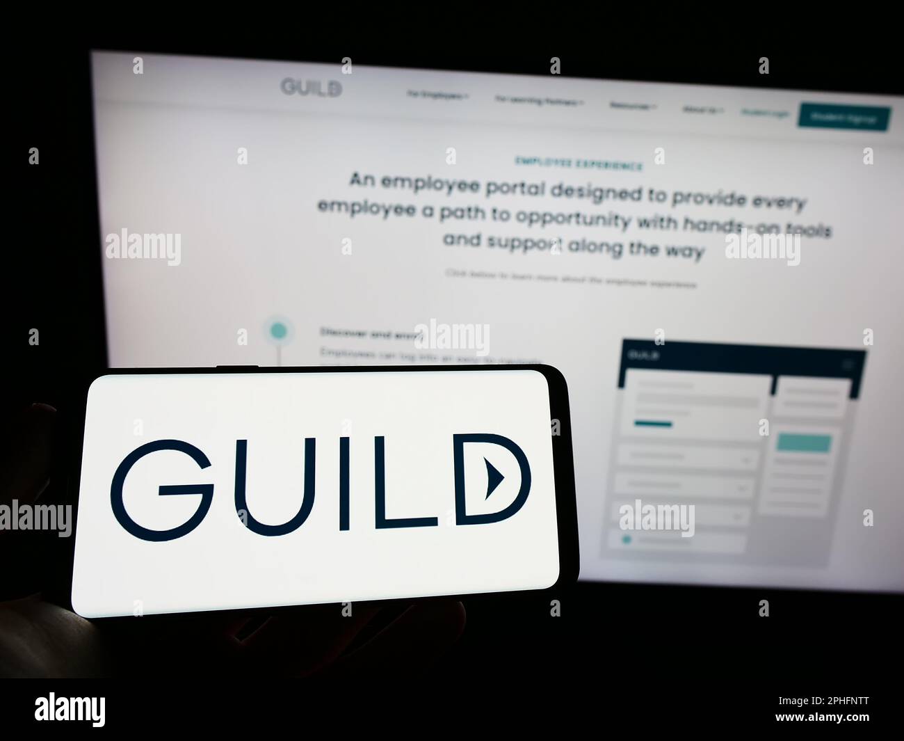Guild education logo hires stock photography and images Alamy