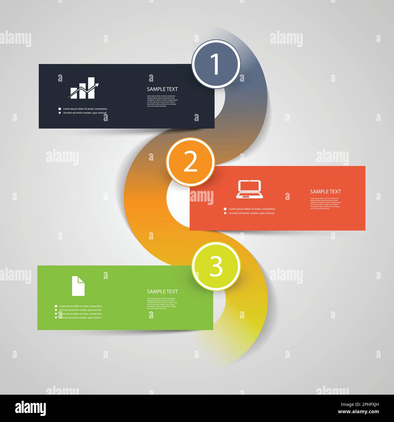 Infographic Design Stock Vector