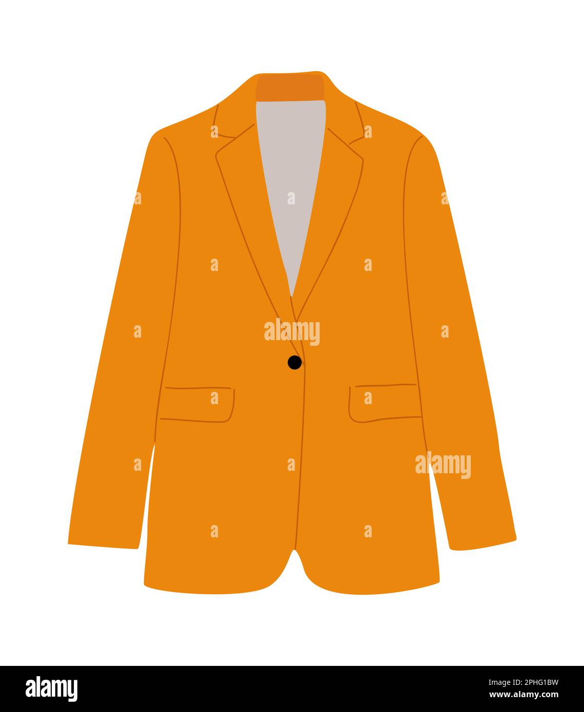 Jacket unbuttoned Stock Vector Images Alamy