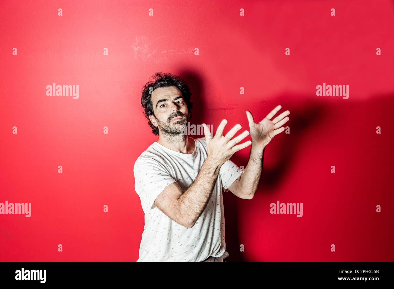 David Selvas, actor y director de teatro. Barcelona, fotografía del año 2018. Stock Photo