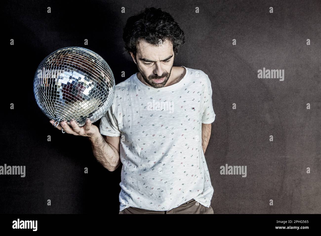 David Selvas, actor y director de teatro. Barcelona, fotografía del año 2018. Stock Photo