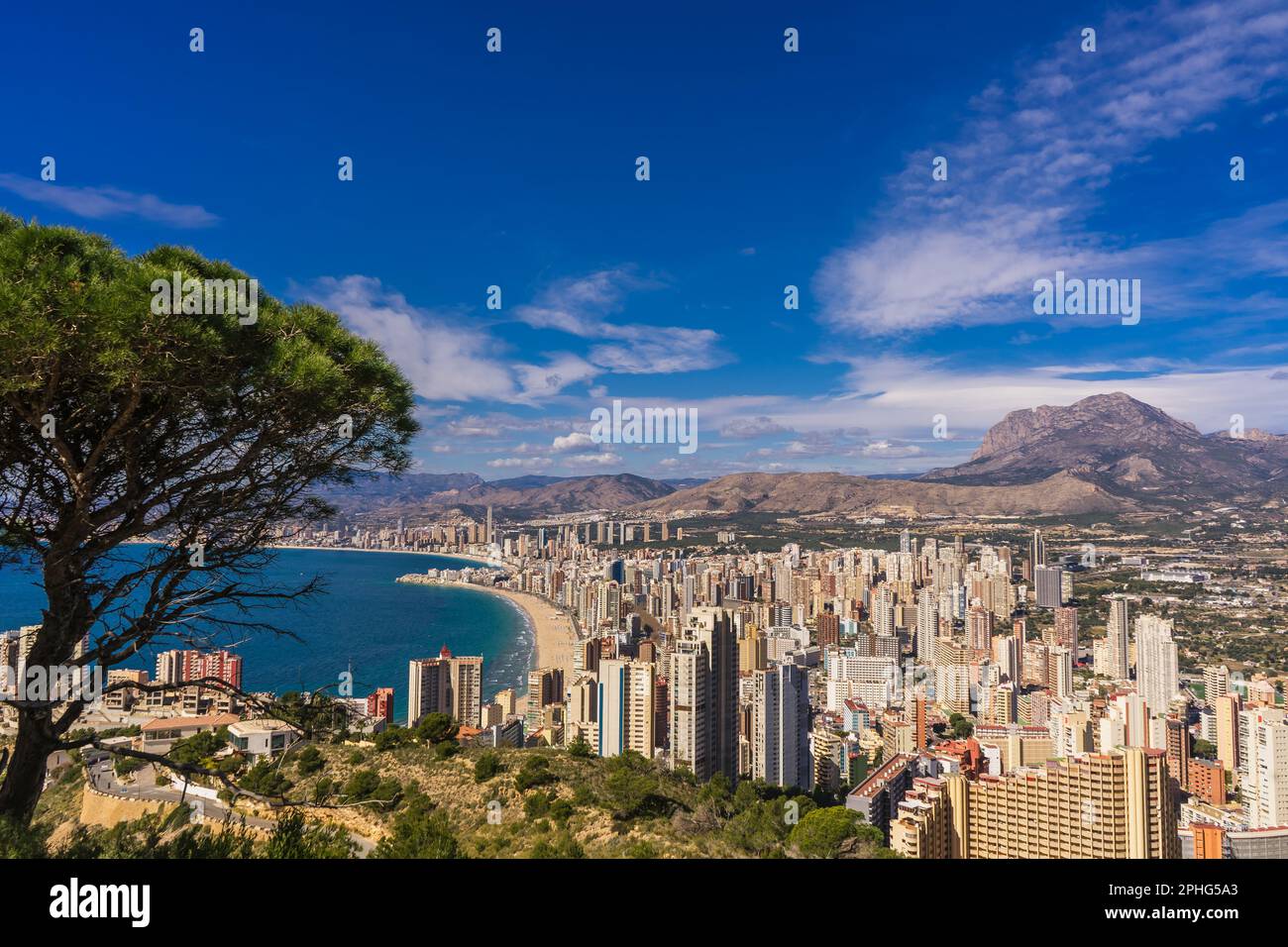 The long climb up the road to La Cruz rewards you with some amazing