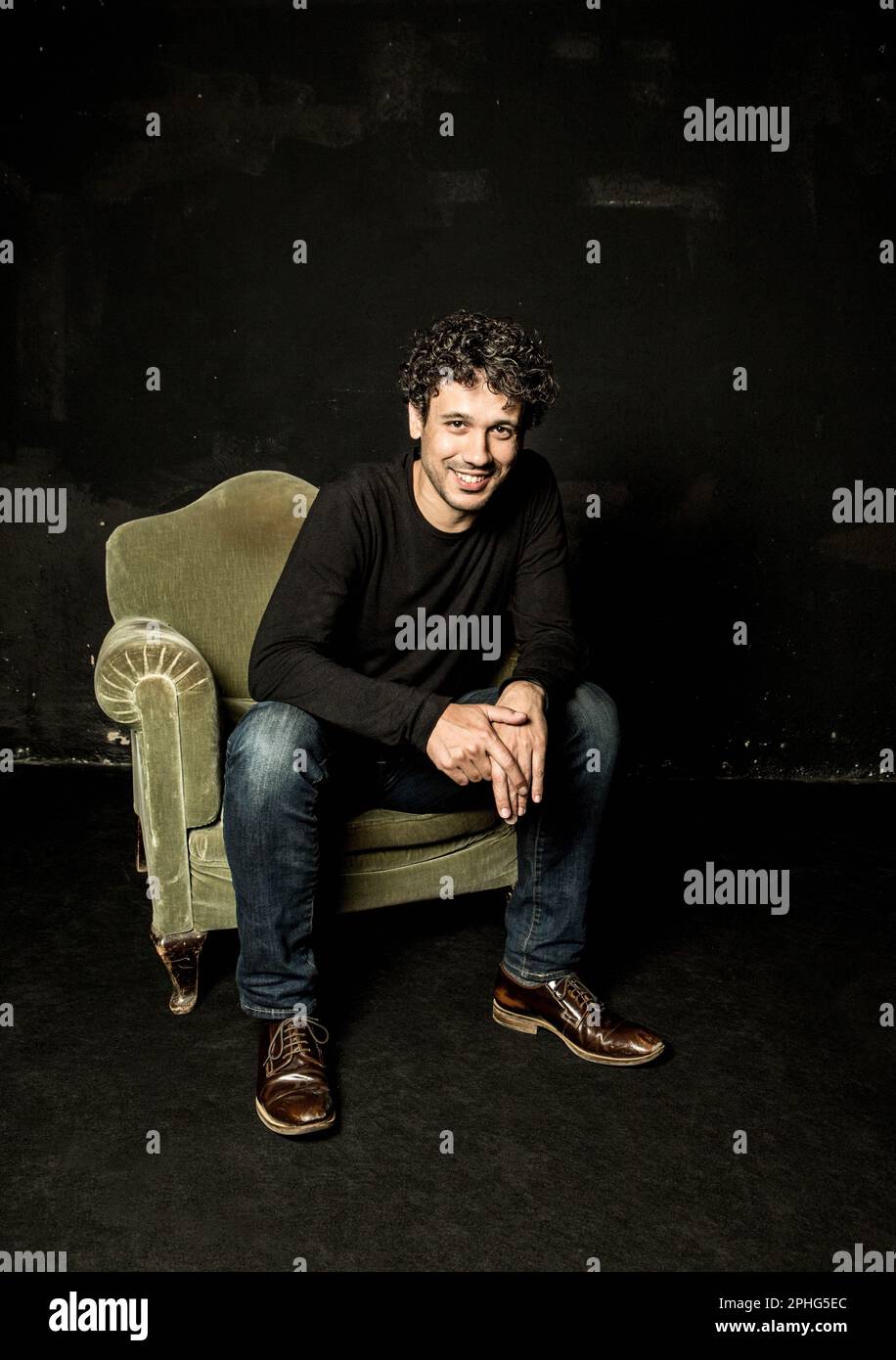 Roc Esquius, director, actor, y guionista de cine. Barcelona, fotografía del año 2019. Stock Photo