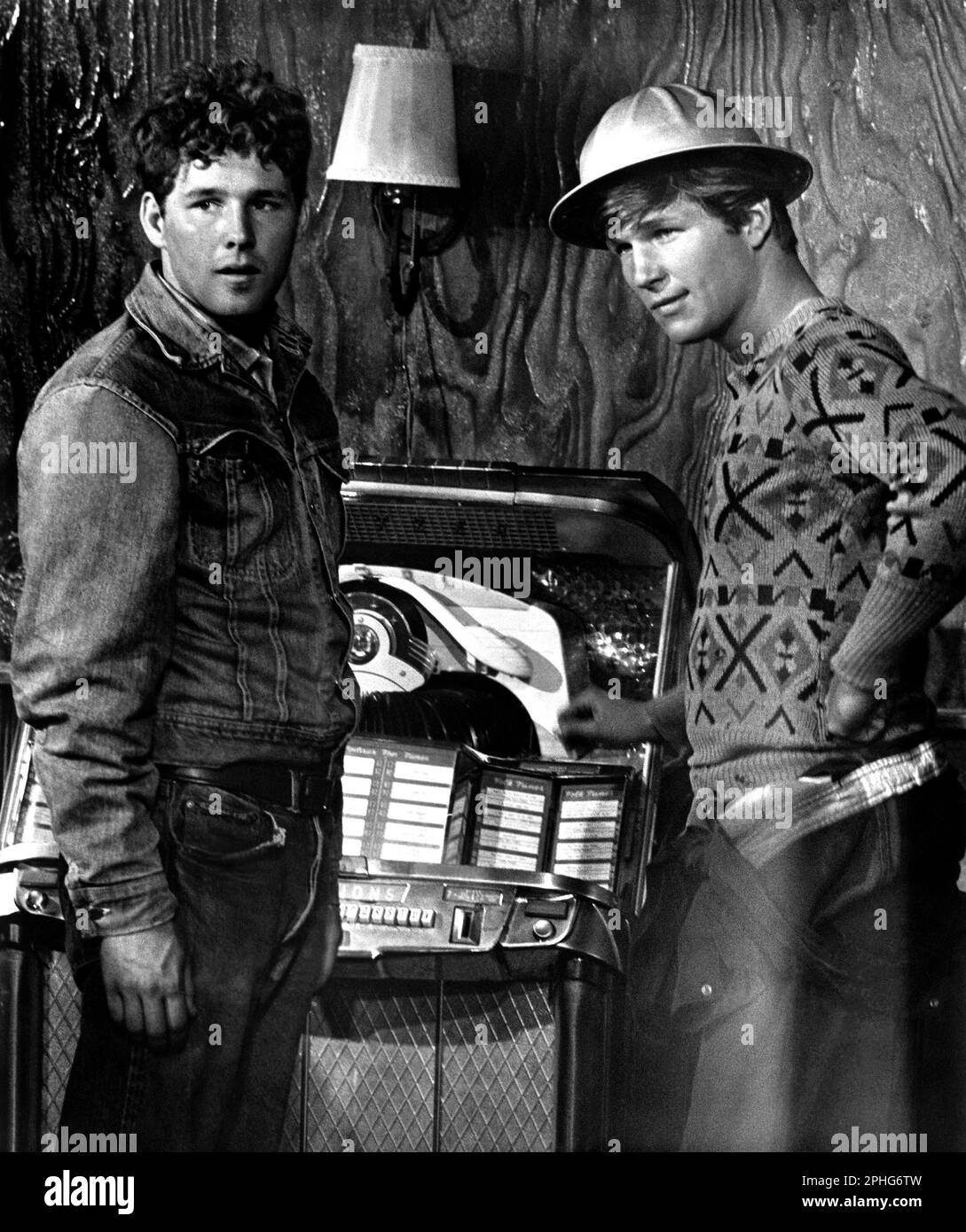 JEFF BRIDGES and TIMOTHY BOTTOMS in THE LAST PICTURE SHOW (1971), directed by PETER BOGDANOVICH. Credit: COLUMBIA PICTURES / Album Stock Photo