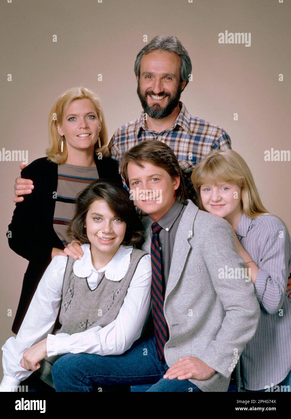 MICHAEL J FOX JUSTINE BATEMAN TINA YOTHERS MEREDITH BAXTER And 
