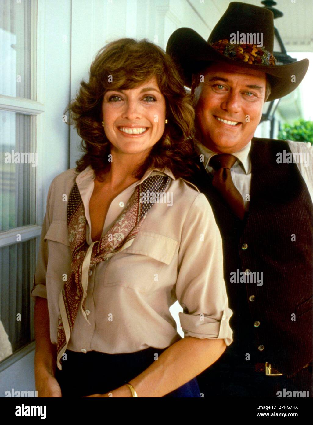 LARRY HAGMAN and LINDA GRAY in DALLAS (1978), directed by LARRY HAGMAN(08)